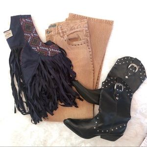 🚨 last chance VTG HW Studded Lauren Ralph Lauren